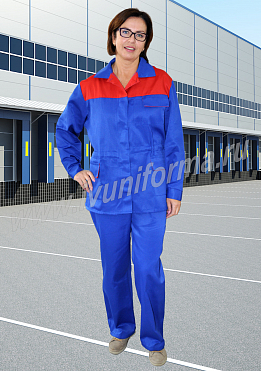 Костюм рабочий женский арт. Р-02-245-ГР
